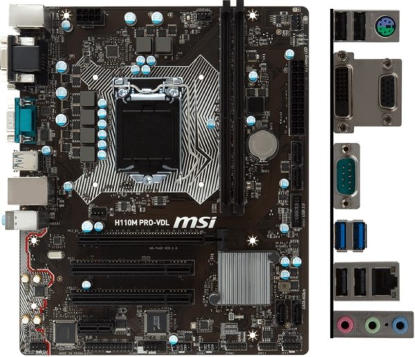 Материнская плата MSI H110M PRO-VDL