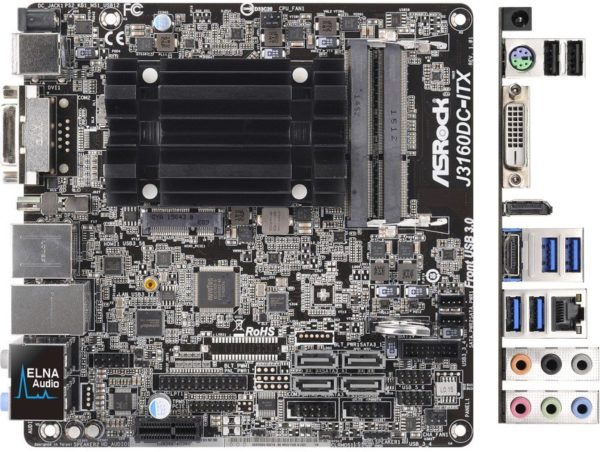 Материнская плата ASRock J3160DC-ITX