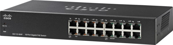 Коммутатор Cisco SG110-16HP