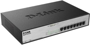 Коммутатор D-Link DGS-1008MP