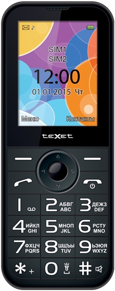 Мобильный телефон Texet TM-B330