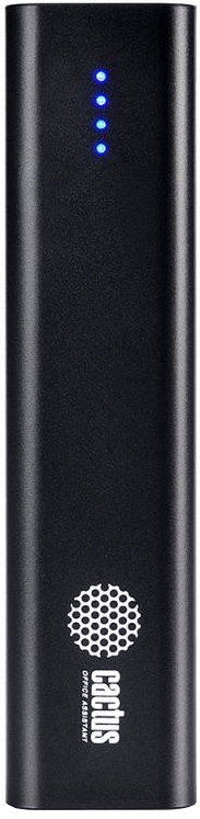 Powerbank аккумулятор CACTUS CS-PBAS120-2600