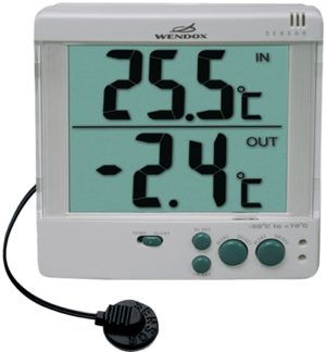 Термометр / барометр Wendox W2180