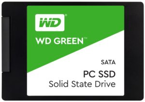 SSD накопитель WD Green SSD [WDS120G1G0A]