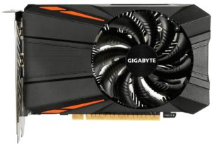 Видеокарта Gigabyte GeForce GTX 1050 Ti GV-N105TD5-4GD