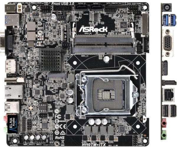 Материнская плата ASRock H110TM-ITX R2.0