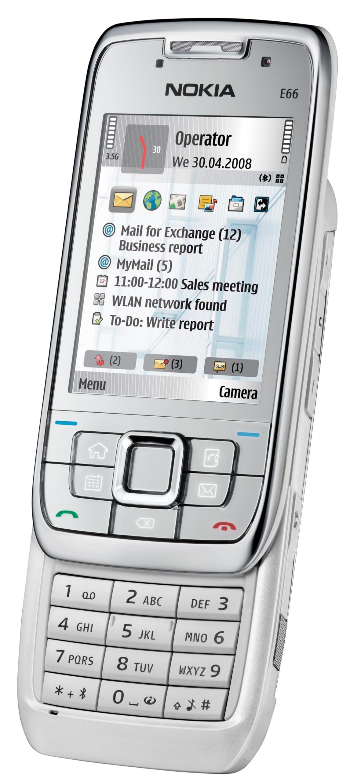 Мобильный телефон Nokia E66. Цена 2520 ₽. Доставка по России