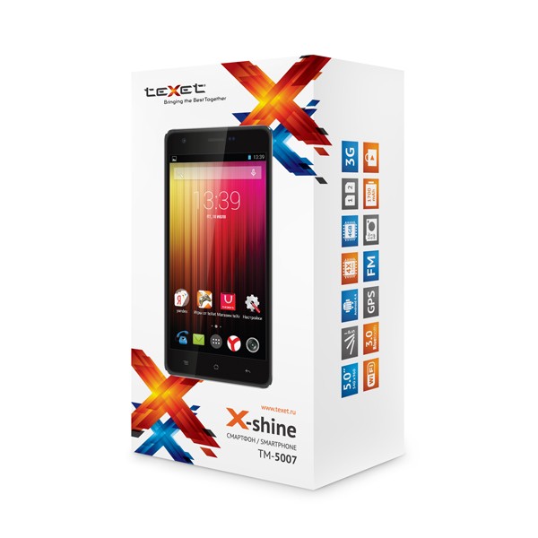 Мобильный телефон Texet X-shine TM-5007