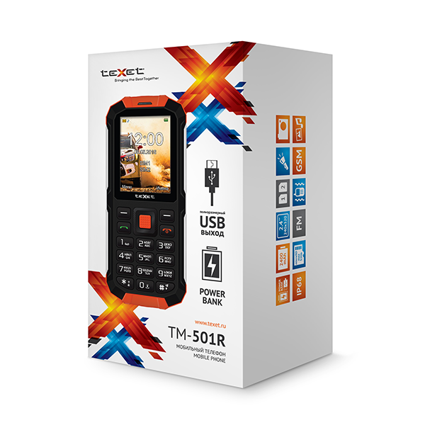 Характеристики телефона texet tm. TEXET TM-501. TEXET TM-501r Тип SIM.